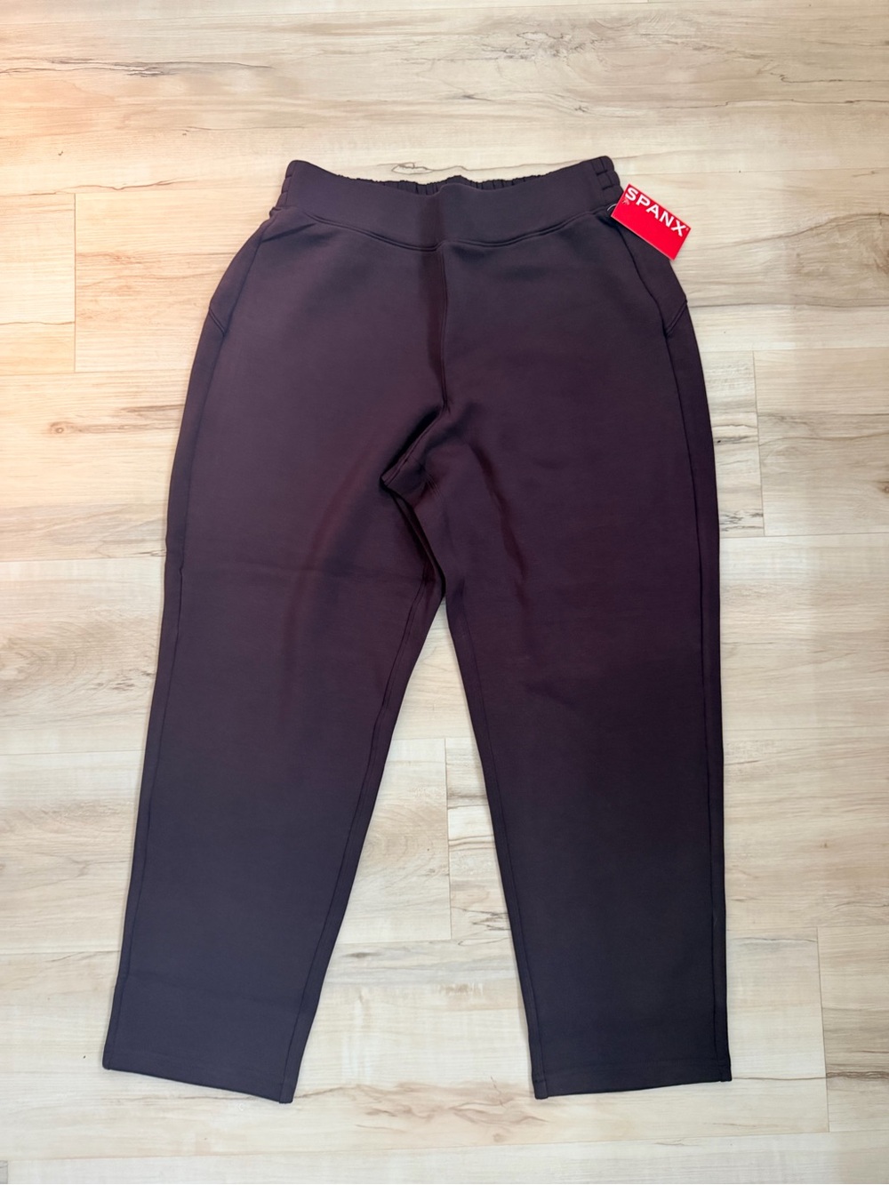 SPANX Truffle Brown Slim Straight Pant-Women Medium